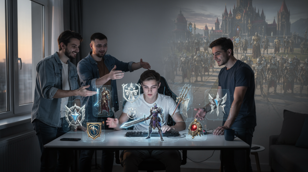 Как кланы и гильдии в P2E-MMORPG формируют спрос на NFT-активы